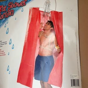 Shower curtain Halloween Costume